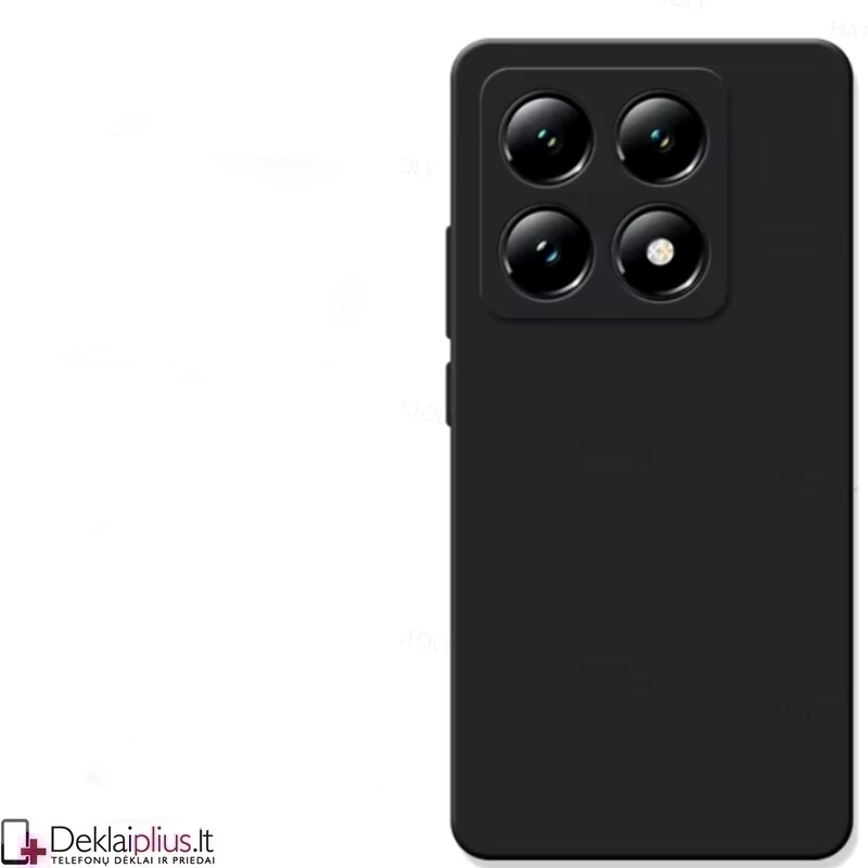 Liquid Air silikoninis juodas dėklas - su kameros apsauga (Xiaomi 14T Pro) Liquid Air silikoninis juodas dėklas - su kameros apsauga (Xiaomi 14T Pro)